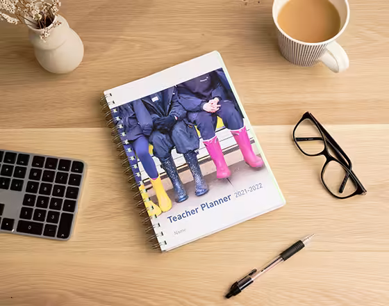 Teacher Planner - bespoke cover